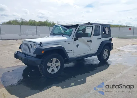2018 Jeep Wrangler Jk Unlimited Sport S 4X4 z USA, uszkodzony, nr VIN 1C4BJWDG3JL810853